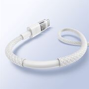 Cablu date USB-C Fast Charging Digital Display, 100W, 1m, alb Baseus, P10382701211-00