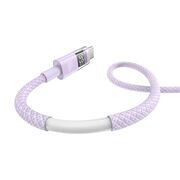 Cablu date USB-C Fast Charging Digital Display, 100W, 2m, mov Baseus, P10382701511-01
