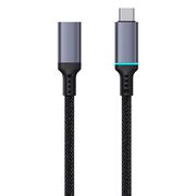 Cablu de date type-c tata la type-c mama, 4k@60hz, pd100w, 10gbps, 0.5m Baseus, negru, B0063370C111-00