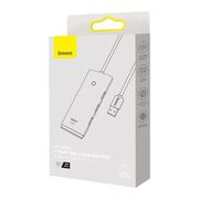 Docking station USB la 4x USB, Type-C Baseus, 0.25m, WKQX030001
