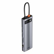 Hub USB-C Baseus la 3x USB, Type-C, VGA, 2x HDMI, CAHUB-CT0G