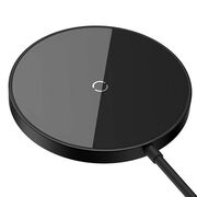 Incarcator wireless magnetic 15W Baseus Mini 3, negru