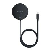Incarcator wireless magnetic Qi2 Baseus, negru, P10273300121-02