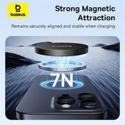 Incarcator wireless Baseus Simple Mini4 Air, 15W, negru, P10278200111-00