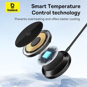 Incarcator wireless Baseus Simple Mini4 Air, 15W, negru, P10278200111-00