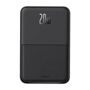 Baterie externa Baseus - power bank magpro magnetic ppcxz05 (p10064101123-00) - usb-c, 5000mah, 20w, magsafe, cable type-c, 3a, 30cm - negru
