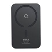 Baterie externa Baseus - power bank magpro magnetic ppcxz05 (p10064101123-00) - usb-c, 5000mah, 20w, magsafe, cable type-c, 3a, 30cm - negru