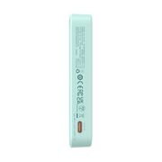Baterie externa Baseus - power bank magpro magnetic ppcxz05 (p10064101333-00) - usb-c, 5000mah, 20w, magsafe, cable type-c, 3a, 30cm - mint