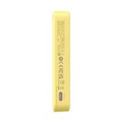 Baterie externa Baseus - power bank magpro magnetic ppcxz05 (p10064101y23-00) - usb-c, 5000mah, 20w, magsafe, cable type-c, 3a, 30cm - galben