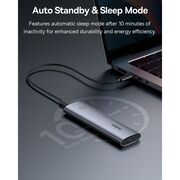 Carcasa SSD USB 3.2, 10Gbps, 1G Read/Write, M.2NVME Compatible Baseus, B00760600811-01