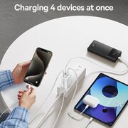 Incarcator priza US 65W GaN6 USB, Type-C Baseus 2x USB, 2x Type-C, 65W, cu Cablu Type-C, 100W, 20V, 5A, 1m, P10162702213-00