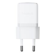 Incarcator Fast Charging Type-C Baseus Palm cu cablu Type-C la Type-C 1m, PD 20W, alb P10111602213-01
