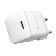 Incarcator Fast Charging Type-C Baseus Palm cu cablu Type-C la Type-C 1m, PD 20W, alb P10111602213-01