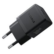 Incarcator priza Baseus - wall charger palm (p10111605113-00) - fast charger, type-c, pd 30w, 5v/3a - cluster black