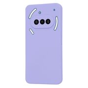 Husa pentru  Nothing Phone (3a) Liquid Silicone, subțire, captusita cu microfibra, anti amprentă, protectie cameră foto, Lavanda
