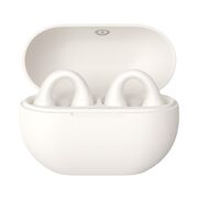 Casti Baseus - wireless earbuds bass 15 clip (a00079500223-00) - true wireless, enc, bluetooth 5.4, open-ear, usb-c - stellar white