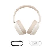 Casti Baseus - wireless headphones bass 35 max (a00070800221-00) - on-ear, bluetooth 5.3, sound isolation, foldable - stellar white