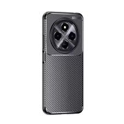 Husa de protectie pentru  Xiaomi 15 Ultra Auto Focus Slim, Anti-Scratch, cu fibra de carbon si protectie lentile - Negru denim