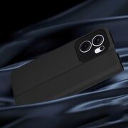 Husa pentru  Oppo Reno 13F, 13FS 4G, 5G tip carte BookFlip, inchidere magnetica, Negru