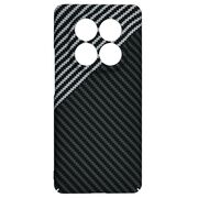 Husa pentru  Xiaomi Redmi Note 14 Pro+ Plus CarbonFiber UltraSlim, Lightweight, Gri inchis