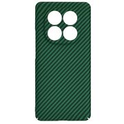 Husa pentru  Xiaomi Redmi Note 14 Pro+ Plus CarbonFiber UltraSlim, Lightweight, Verde