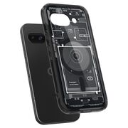 Husa pentru  iPhone 16e Spigen - Ultra Hybrid Zero One MagSafe - Negru royal