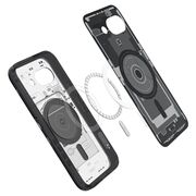 Husa pentru  iPhone 16e Spigen - Ultra Hybrid Zero One MagSafe - Negru royal