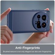 Husa pentru Xiaomi 15 Ultra Carbon Liquid Silicone, Albastru