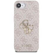 Husa premium pentru  iPhone 16e Guess Elegance Series - Roz pal