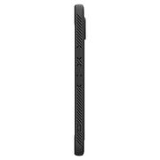 Husa premium pentru  iPhone 16e Spigen - Rugged Armor MagSafe - Negru electric