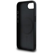 Husa premium pentru  iPhone 16e compatibila MagSafe Guess Luxury Series - Negru denim