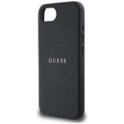 Husa premium pentru  iPhone 16e compatibila MagSafe Guess Luxury Series - Negru denim