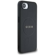 Husa premium pentru  iPhone 16e compatibila MagSafe Guess Luxury Series - Negru denim
