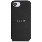 Husa premium pentru  iPhone 16e compatibila MagSafe Guess Luxury Series - Negru denim