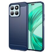 Husa pentru Honor X8c Liquid Carbon Silicone - albastru