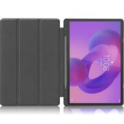 Husa pentru Lenovo Idea Tab Pro 12.7 inch cu functie wake-up/sleep si compartiment pentru stylus, tip stand - negru