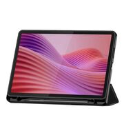 Husa pentru Lenovo Tab 10.1 2025 TB311 Soft Shell cu functie wake-up/sleep si compartiment pentru stylus, tip stand - Negru