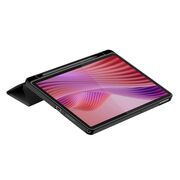 Husa pentru Lenovo Tab 10.1 2025 TB311 Soft Shell cu functie wake-up/sleep si compartiment pentru stylus, tip stand - Negru