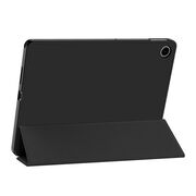 Husa pentru Lenovo Tab 10.1 2025 TB311 Soft Shell cu functie wake-up/sleep si compartiment pentru stylus, tip stand - Negru