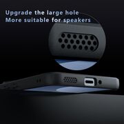 Husa pentru Nothing Phone (3a) Pro Anti-Scratch, Anti-Fingerprint, Anti-Oil, Never-Yellow, transparent / negru