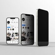 [Pachet 2x] Folie sticla iPhone 16e Ringke Easy Slide Privacy Tempered Glass, negru