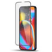 Folie iPhone 16e Spigen Glas.tR Slim, negru