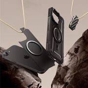 Husa iPhone 16e Supcase Unicorn Beetle XT MagSafe, negru