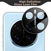 Folie de protectie camera pentru Honor Magic 7 Pro din sticla securizata, Full Cover, Rezistenta 9H, Anti-Zgârieturi, montare usoara - Negru