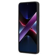 Husa de protectie pentru  Poco X7 Pro premium cu inel stand rotativ, suport magnetic si bumper anti-alunecare - Negru