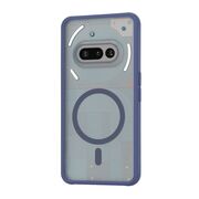 Husa pentru  Nothing Phone (3a) cu MagSafe, Ghost Series, frosted - Albastru