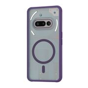 Husa pentru  Nothing Phone (3a) cu MagSafe, Ghost Series, frosted - Mov