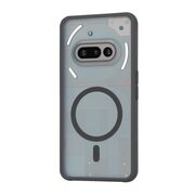 Husa pentru  Nothing Phone (3a) cu MagSafe, Ghost Series, frosted - Negru