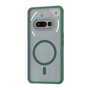 Husa pentru  Nothing Phone (3a) cu MagSafe, Ghost Series, frosted - Verde