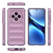 Husa pentru  Oppo Reno 12F, 12FS Liquid Silicone, Microfibre Lining, Non-Slip Airbag Design, Albastru